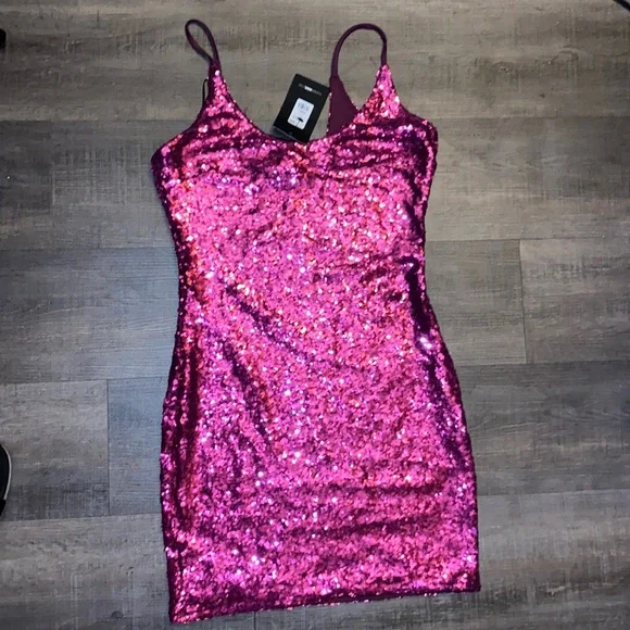 Fashion Nova | Dresses | Fashion Nova Brand New Pink Glitter Dress Size Large | Poshmark Fashion Nova | Dresses | Fashion Nova Brand New Pink Glitter Dress Size Large | Poshmark